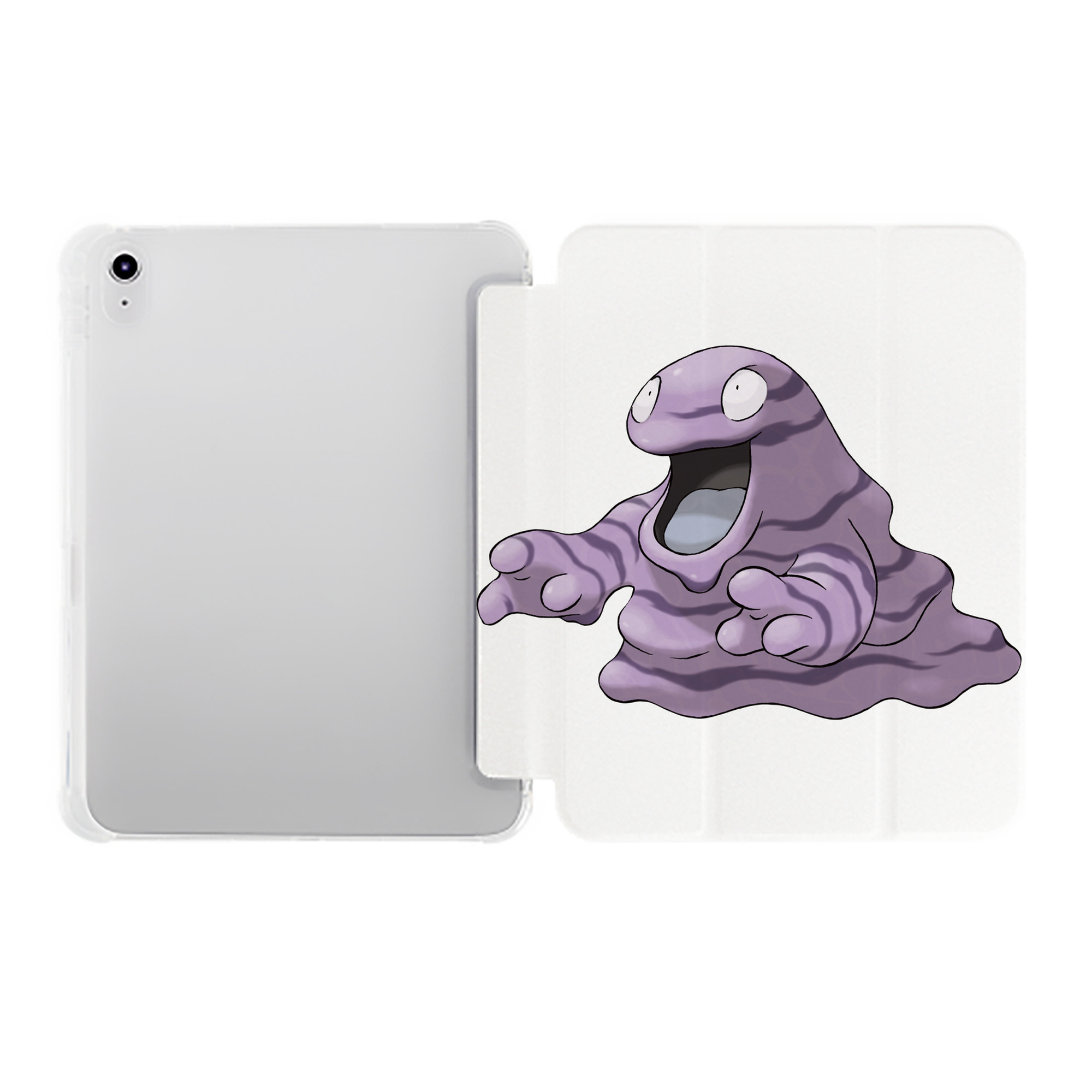 （画像用） ポケットモンスター Pokémon IPad ケース ペン収納付き 三つ折りスタンド PUレザー×シリコン 対応機種9.5/10.5/10.9インチ